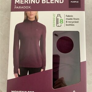 Paradox Women's Merino Blend Top - Purple